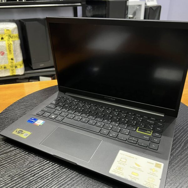 NOECOM25 Asus Vivobook 14 S413EA-EB126TS สภาพสวย คีย์มีไฟ แต่….. แบตไม่เก็บไฟ😂