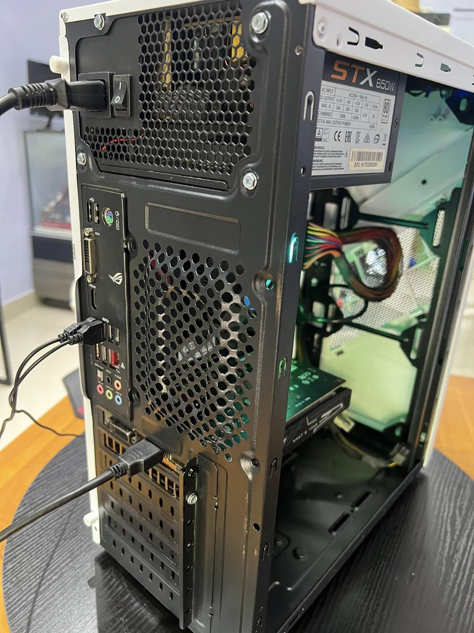 NOECOM3 คอมจัดสเปคมือสองพร้อมการ์ดจอ i3-9100F/ROG STRIX B365-G/GTX1650 EX 4G - Image 2