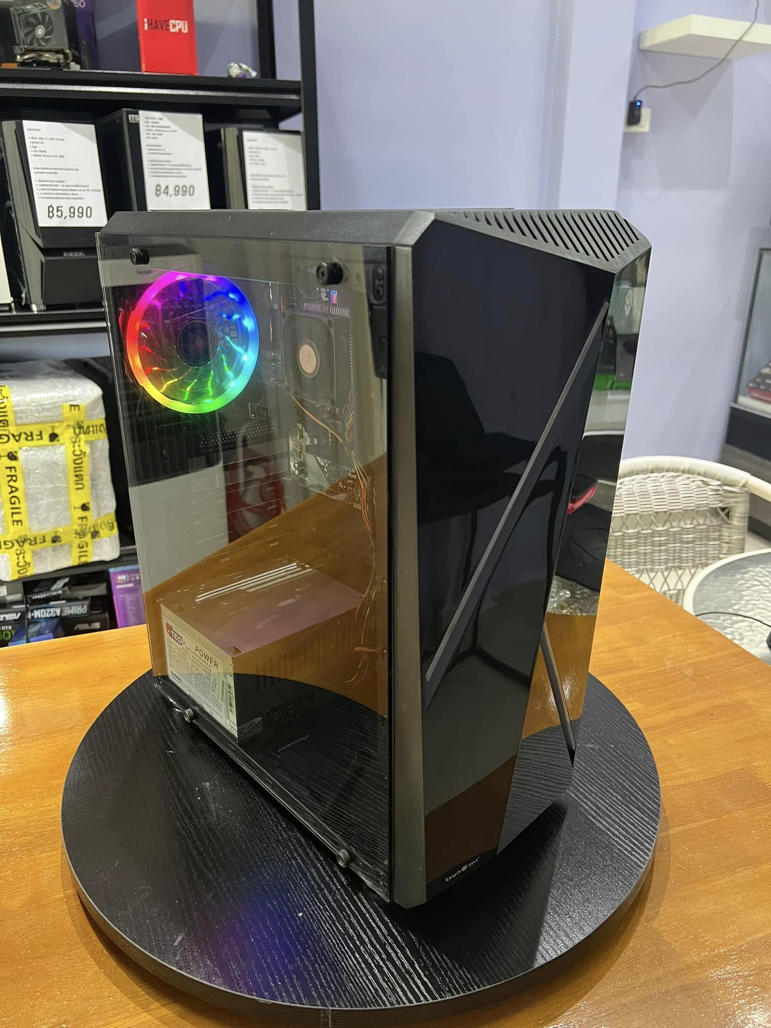 NOECOM38 คอมจัดสเปคมือสอง Athion PRO 200GE/A320M-hdv/ram8gb/Vega 3 ออนบอร์ด