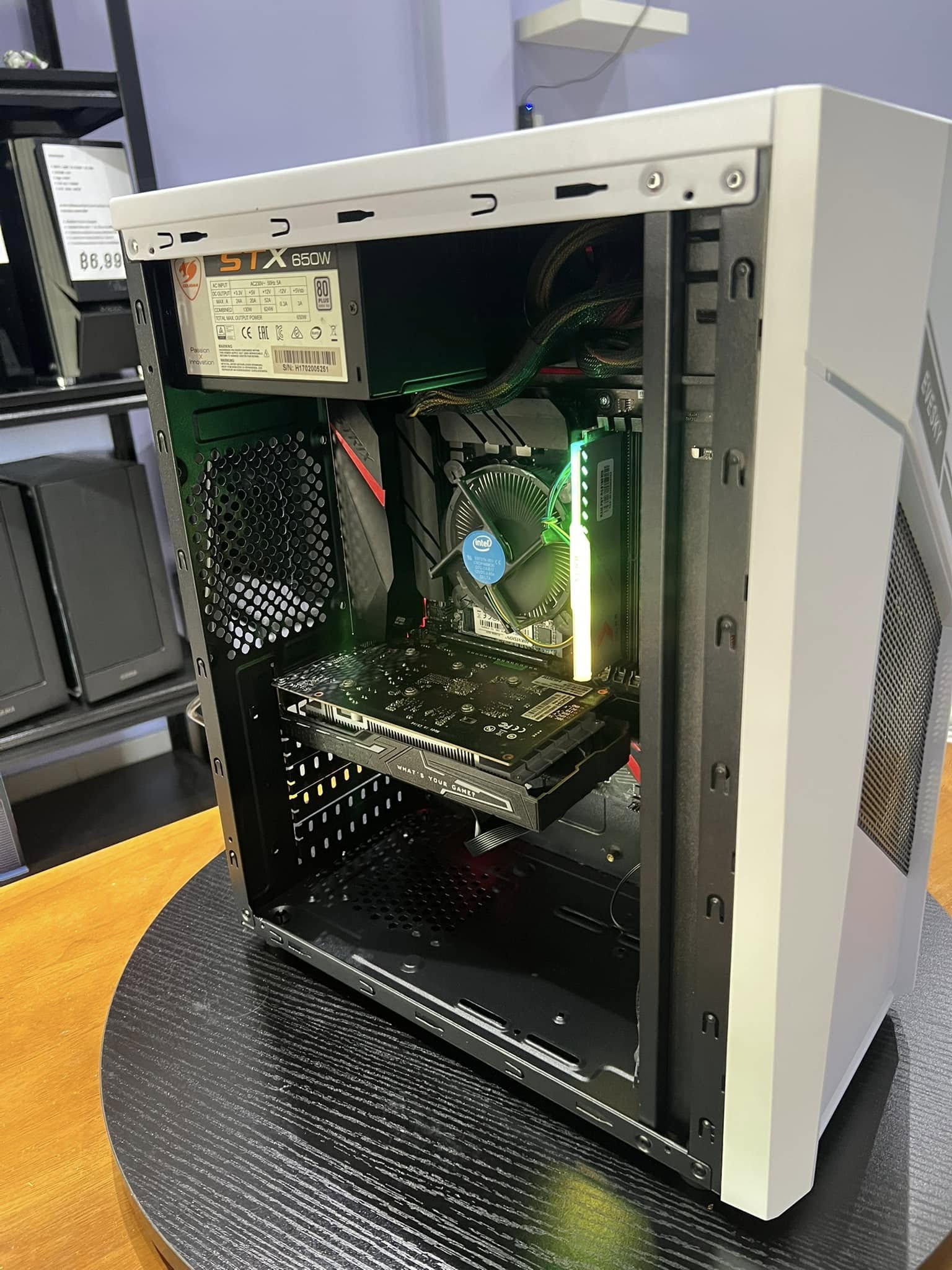 NOECOM3 คอมจัดสเปคมือสองพร้อมการ์ดจอ i3-9100F/ROG STRIX B365-G/GTX1650 EX 4G - Image 3