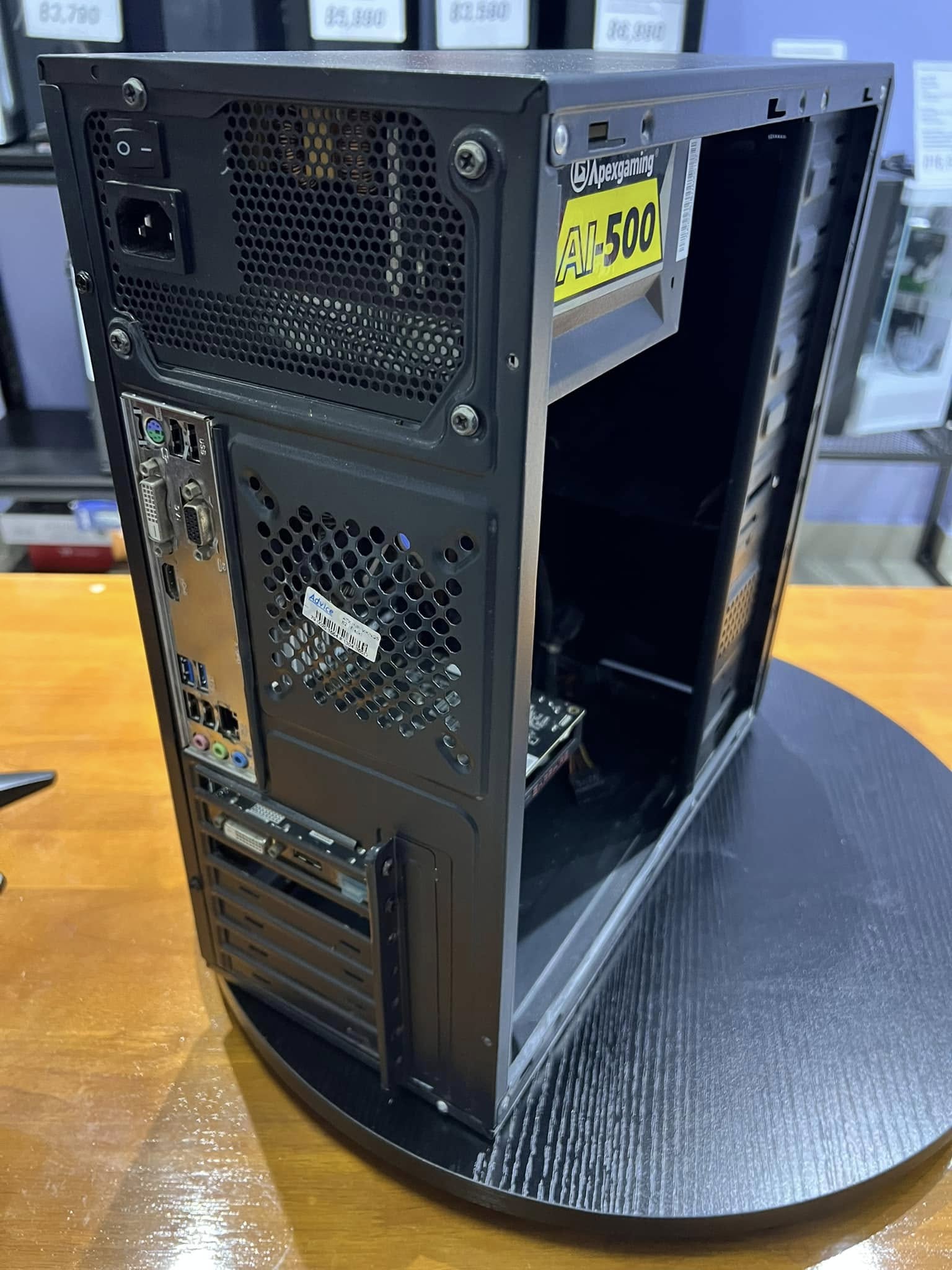 NOECOM9 คอมจัดสเปคมือสองพร้อมการ์ดจอ i3 9100f/H310/8GB/SSD500GB/rx550 - Image 3