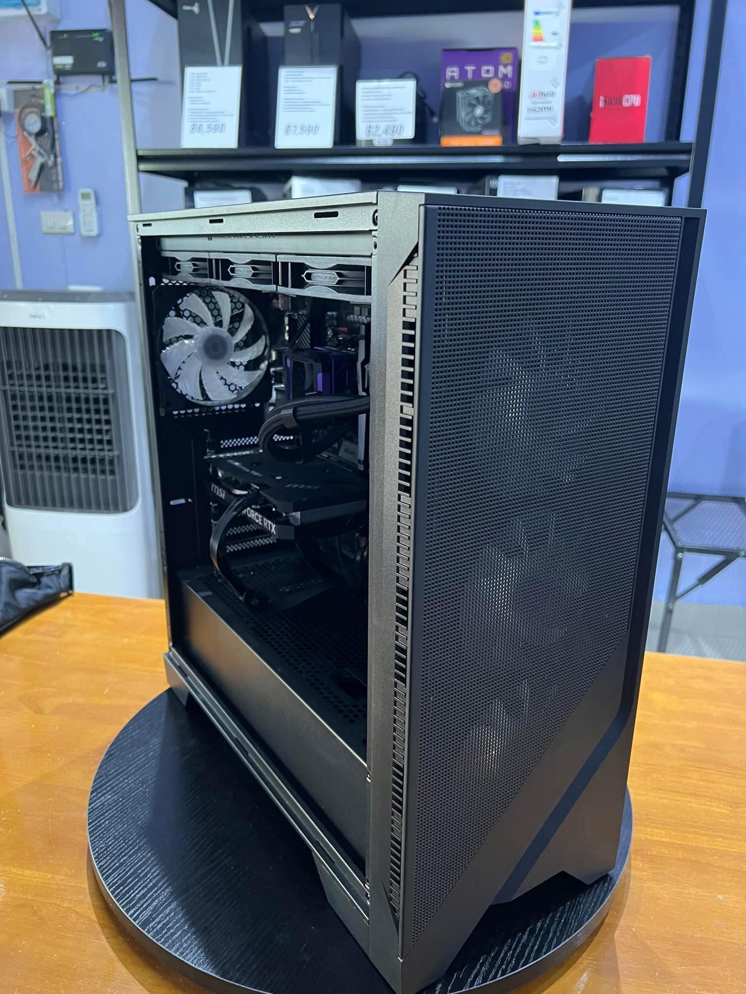 NOECOM5 คอมประกอบมือสอง ประกันเหลือยาวๆ Ryzen 7 8700G/RTX4060TI/32GB DDR5 5600MHz /M.2 2TB