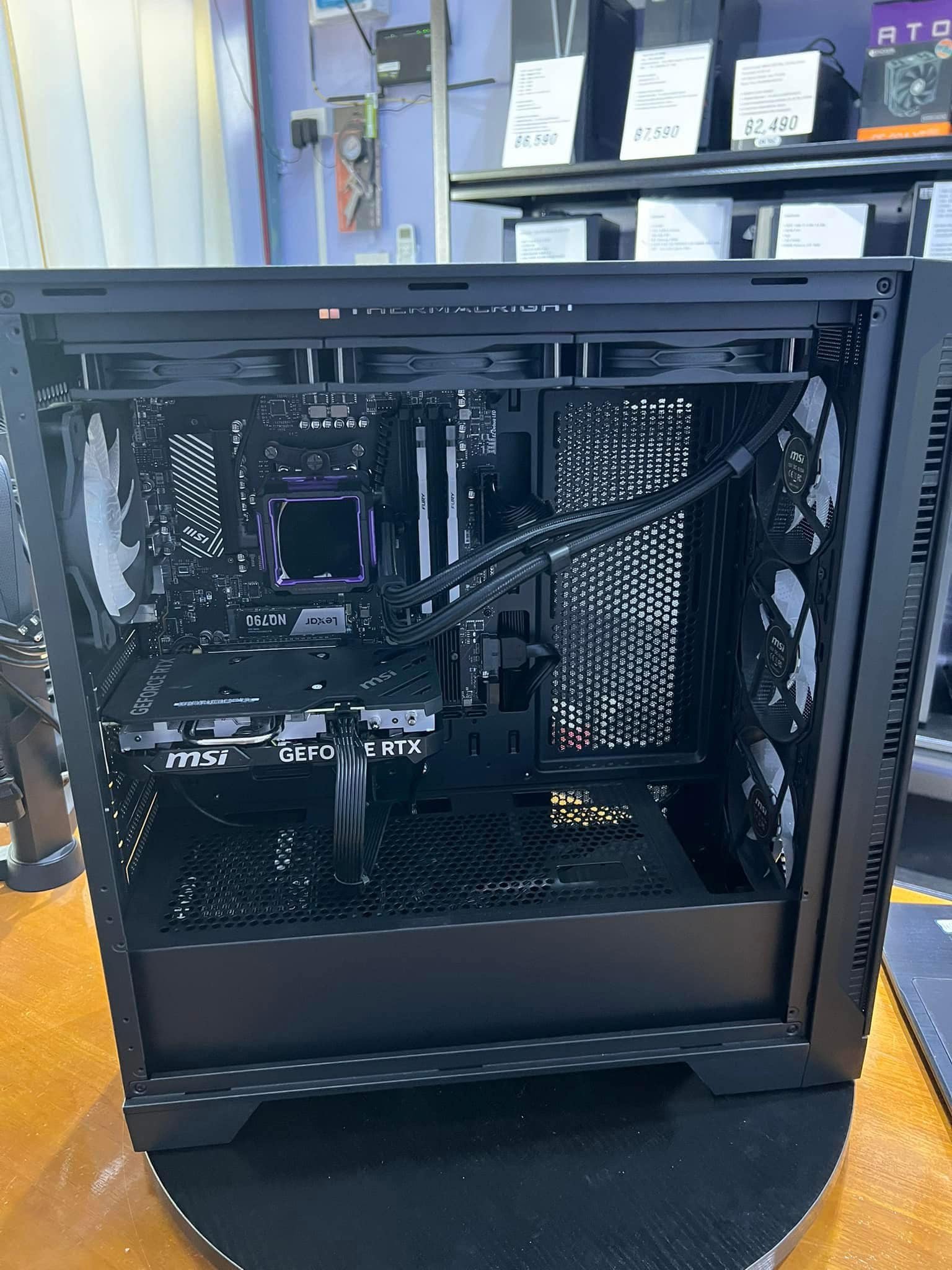 NOECOM5 คอมประกอบมือสอง ประกันเหลือยาวๆ Ryzen 7 8700G/RTX4060TI/32GB DDR5 5600MHz /M.2 2TB - Image 3