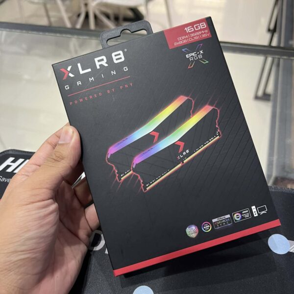 16GB (8GBx2) DDR4 3600MHz RAM (หน่วยความจำ) PNY XLR8 GAMING