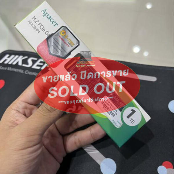 SSD M.2 PCIe 1.TB (3Y) Apacer AS2280 มือสอง