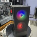 #NOECOM32 คอมจัดสเปคมือสอง Ryzen 5 5600g/16gb/RX590ฝาหลังบอร์ดไม่มี มีตัวรับสัญญาณบลูทูธ
