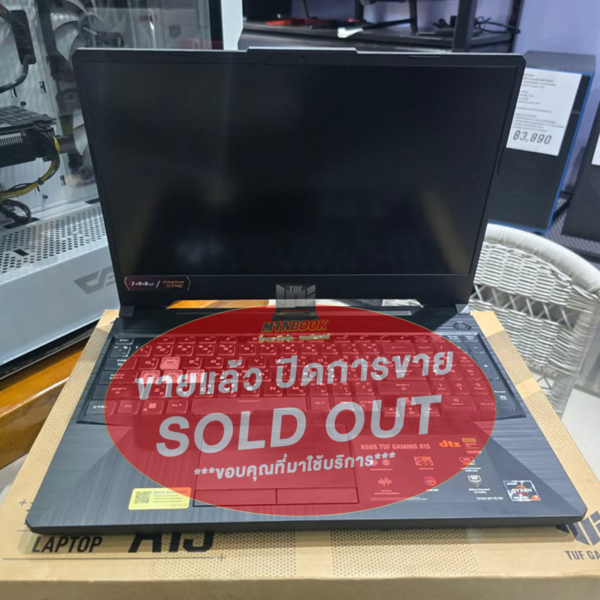 รหัสสินค้า #NOECOM69 ASUS FA506NCR-HN005W Ryzen 7 7435HS/16GB DDR5/M.2512GB/RTX3050 ปก.2027/08/28
