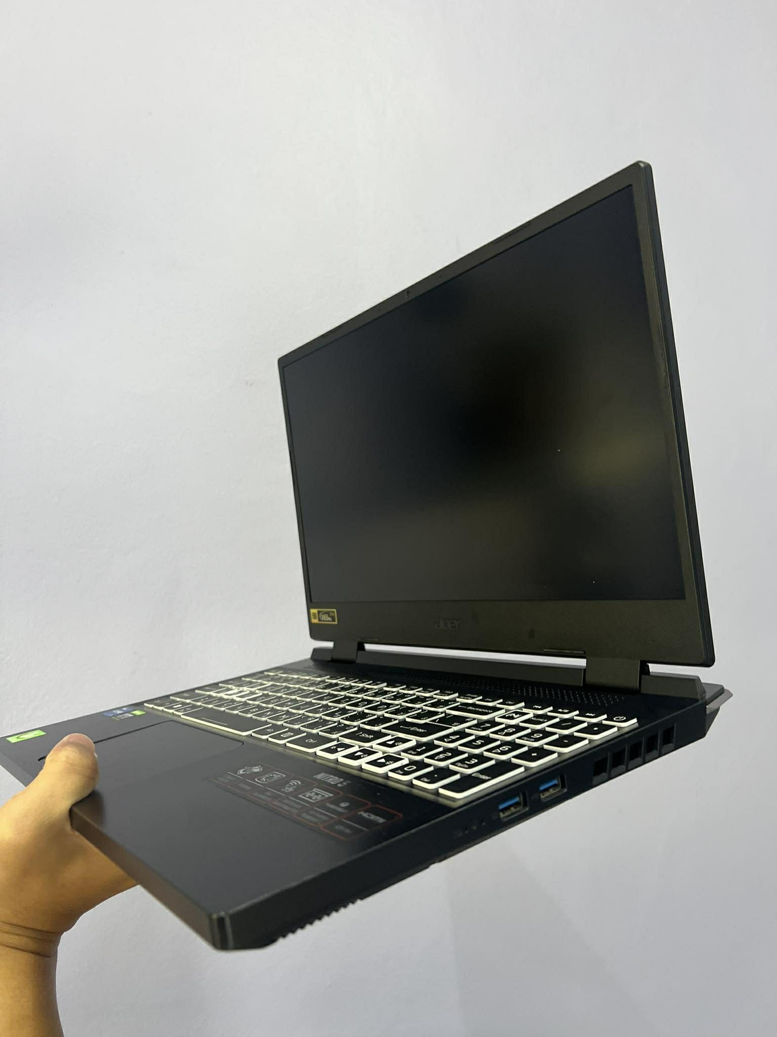 รหัสสินค้า #NOECOM77 Notebook Acer Nitro 5 i7-12700H/16gb/m.2512gb/RTX3060/จอ165Hz ปุ่มลอก1ปุ่ม - Image 3