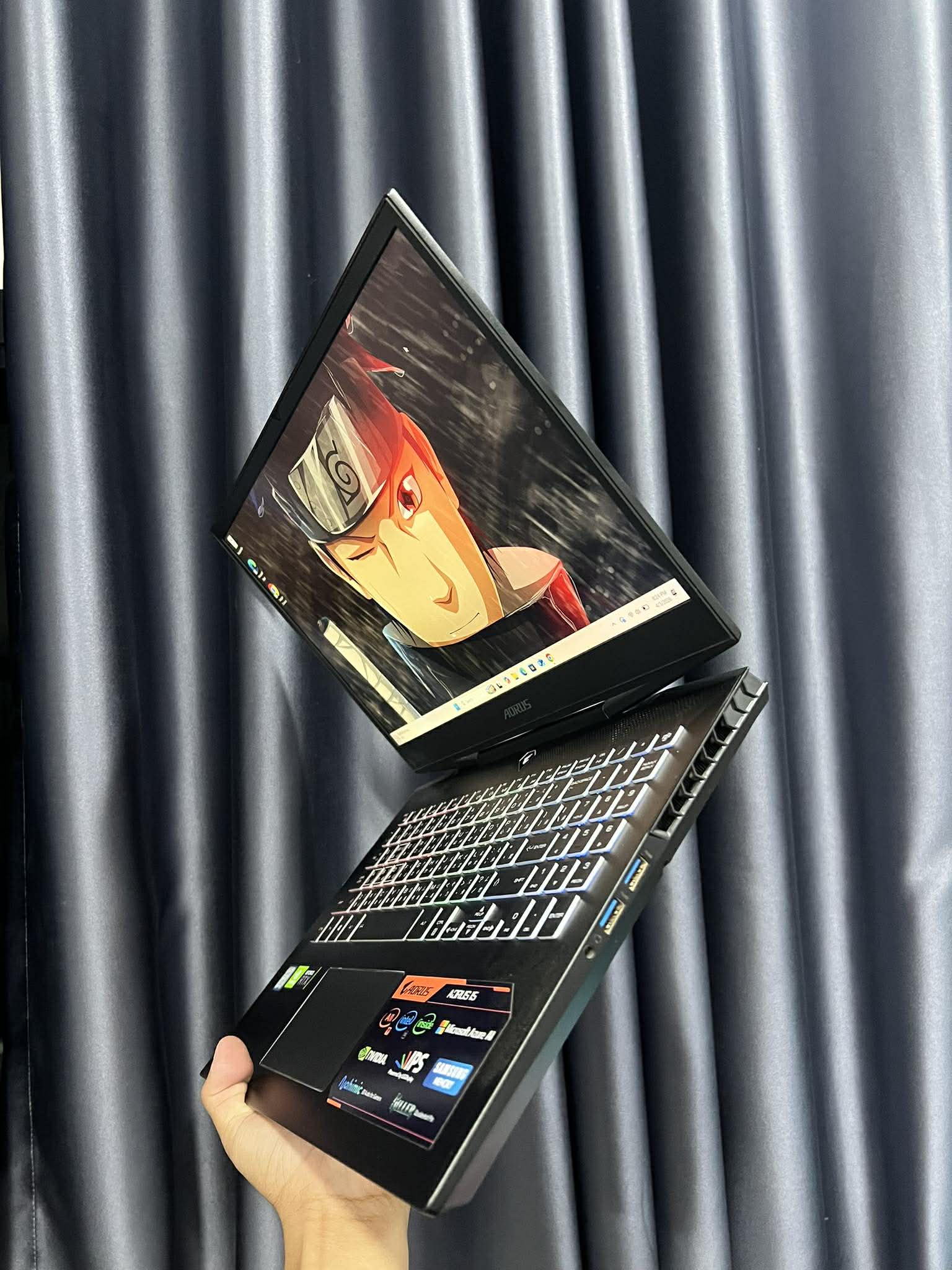 รหัสสินค้า NOECOM88 Gigabyte Aorus 15 มือสองเครื่องนอก I7-8750H/16gb/M.2512gb/RTX2060/จอ144Hz - Image 4